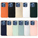 iPhone 16 Pro Max PU Leather Electroplating Frame Full Coverage Phone Case - Dark Blue