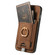 iPhone 16 Pro Max Retro Splitable Magnetic Card Bag Leather Phone Case - Brown