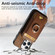 iPhone 16 Pro Max Retro Splitable Magnetic Stand Card Bag Leather Phone Case - Brown
