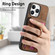 iPhone 16 Pro Max Retro Splitable Magnetic Stand Card Bag Leather Phone Case - Brown