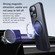 iPhone 16 Pro Max Rotating Bar Holder Magnetic MagSafe Phone Case - Black