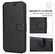 iPhone 16 Pro Max Shockproof PU + TPU Leather Phone Case - Black