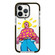 iPhone 16 Pro Max Simple Illustration Pattern Full Coverage Phone Case - Personality Girl C