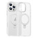 iPhone 16 Pro Max Skin Feel MagSafe Magnetic Holder Phone Case - Transparent
