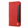 iPhone 16 Pro Max Skin Feel Splicing Leather Phone Case - Red