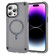 iPhone 16 Pro Max Skin Feel TPU + PC MagSafe Magnetic Phone Case - Transparent Black