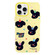 iPhone 16 Pro Max Skin Feeling Jelly TPU Hybrid PC Phone Case - Puppy Hat Yellow