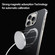iPhone 16 Pro Max SULADA Kevlar Texture MagSafe Magnetic Holder Phone Case - Black