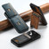 iPhone 16 Pro Max Suteni H02 Leather Wallet Stand Back Phone Case - Brown