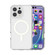 iPhone 16 Pro Max Terminator Style Transparent MagSafe Magnetic Phone Case - Transparent