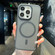 iPhone 16 Pro Max Transparent TPU Hybrid PC Magsafe Phone Case - Black