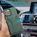 iPhone 16 Pro Max Ultra-thin Shockproof Phone Protective Case with Holder - Green