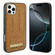 iPhone 16 Pro Max VIETAO Alligator Texture PU Phone Case - Brown