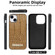 iPhone 16 Pro Max VIETAO Alligator Texture PU Phone Case - Brown