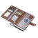 iPhone 16 Pro Max ViLi GVS-C Series MagSafe Magnetic RFID Leather Flip Phone Case - Brown