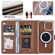 iPhone 16 Pro Max ViLi GVS-C Series MagSafe Magnetic RFID Leather Flip Phone Case - Brown