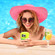 iPhone 16 Pro Max YOYOISLES Ocean Series EVA Curved Phone Case - Yellow Green