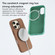 iPhone 16 Pro Max ZGA Colorful Liquid Silicone Magsafe Phone Case - Gold