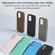 iPhone 16 Pro Max ZGA Colorful Liquid Silicone Magsafe Phone Case - Gold