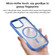 iPhone 16 Pro Max ZGA Magsafe Frosted PC Hybrid TPU Phone Case - Grey