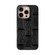 iPhone 16 Pro ABEEL Beast Pattern 6D Micro-Embossed MagSafe Genuine Leather Phone Case - Black