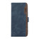 iPhone 16 Pro ABEEL Color Block Magnetic RFID Leather Phone Case - Blue-Brown