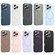 iPhone 16 Pro AG Fine Hole Liquid Silicone MagSafe Magnetic Phone Case - Dark Purple