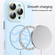 iPhone 16 Pro AG Fine Hole Liquid Silicone MagSafe Magnetic Phone Case - Royal Blue