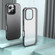 iPhone 16 Pro Armor Clear TPU Hard PC Phone Case - Matte Black