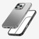 iPhone 16 Pro Armor Clear TPU Hard PC Phone Case - Matte Black