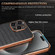 iPhone 16 Pro AZNS Electroplated Frame Crocodile Texture Full Coverage Phone Case - Blue