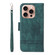iPhone 16 Pro BETOPNICE Dual-side Buckle Leather Phone Case - Green