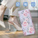 iPhone 16 Pro Bronzing Painting RFID Leather Case - Pastoral Rose