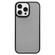 iPhone 16 Pro Camera Control Button Frosted Phone Case - Transparent Black