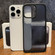 iPhone 16 Pro Camera Control Button Frosted Phone Case - Transparent Black