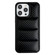 iPhone 16 Pro Carbon Fiber Texture Down Jacket Phone Case - Black