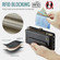 iPhone 16 Pro CaseMe C36 Card Slots Zipper Wallet RFID Anti-theft Leather Phone Case - Black
