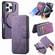 iPhone 16 Pro CaseNeo MagSafe RFID Anti-theft Retro Leather Phone Case - Purple