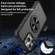 iPhone 16 Pro CD Texture 360 Degree Rotating Holder MagSafe Phone Case - Blue