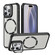 iPhone 16 Pro CD-grain Magsafe Acrylic Hybrid TPU Phone Case - Black