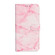 iPhone 16 Pro Colored Drawing Marble Pattern Leather Phone Case - Pink Marble