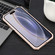 iPhone 16 Pro Colorful Two-Color Lens Film MagSafe Magnetic Horn Acrylic+TPU Case - Pink