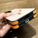 iPhone 16 Pro Contrast Color Imitation Wood Texture MagSafe Phone Case - Sky Blue