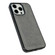 iPhone 16 Pro Cowhide Texture Back Cover Phone Case - Grey