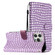 iPhone 16 Pro Crocodile Texture Horizontal Flip Leather Phone Case - Purple