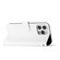 iPhone 16 Pro Crocodile Texture Horizontal Flip Leather Phone Case - White