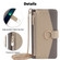 iPhone 16 Pro Crossbody Litchi Texture Leather Phone Case - Grey