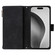 iPhone 16 Pro Crossbody Multi-card Slot Wallet Zipper Leather Phone Case - Black