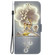 iPhone 16 Pro Crystal Texture Colored Drawing Leather Phone Case - Sika Deer