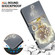 iPhone 16 Pro Crystal Texture Colored Drawing Leather Phone Case - Sika Deer